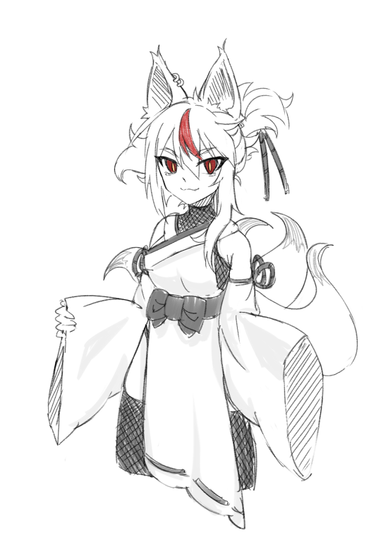 Character design Kitsune